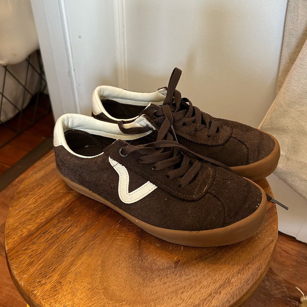 Vans Brown Suede Women's Sneakers